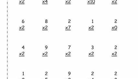 27 Multiplication Sheets Grade 4 ~ edea-smith