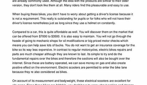ultra motor a2b metro owner's manual