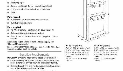 kitchenaid double oven manual pdf