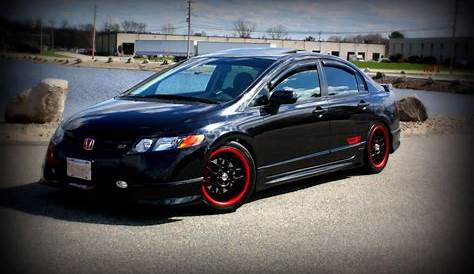 Honda | Honda Civic SI 2008 Sedan JDM | Car Wallpapers | Honda civic, Honda civic si, Black