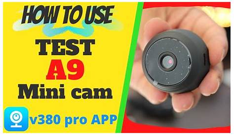 Mini Camera WIFI A9 IP Cam User Manual APP Setup - YouTube
