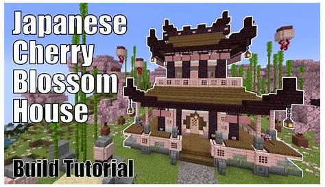 Cherry Blossom Minecraft House