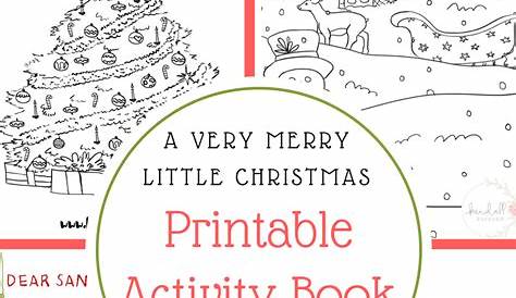 Christmas Printable Activity Book