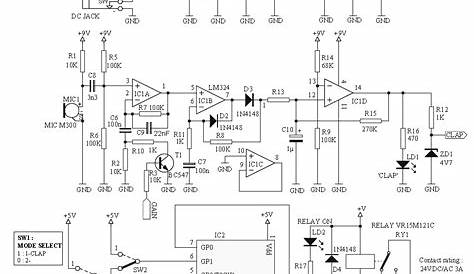on off switch circuit diagram