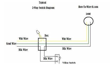 2 way switch wiring house
