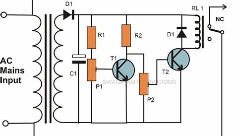 automatic on off circuit diagram