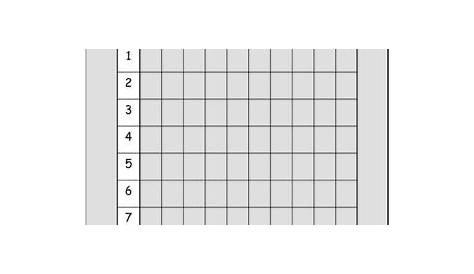 Pin on multiplication chart