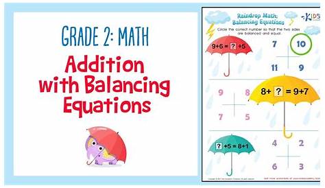 math equations for 2nd graders