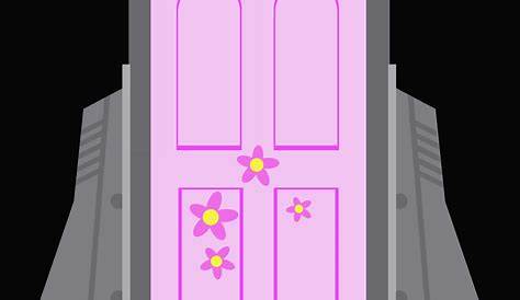 Printable Monsters Inc Boo's Door Flowers