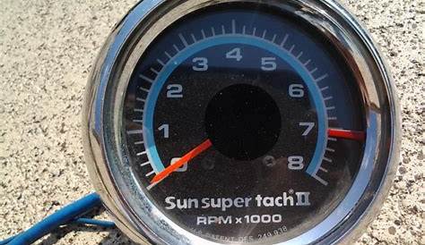 sunpro super tach gauges wiring