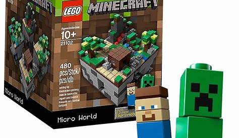LEGO CUUSOO Minecraft Micro World: The First Night 21102 Steve Creeper