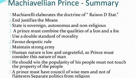 machiavelli the prince worksheet answers