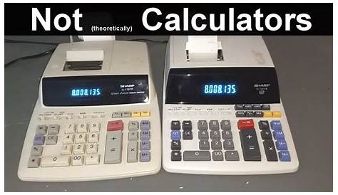 sharp el 1197piii 12 digit calculator manual