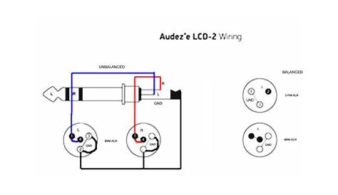 standard xlr wiring diagram yamaha
