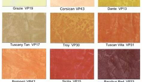 behr venetian plaster color chart