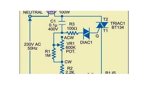 Simple Light Dimmer that Doubles as Voltmeter Circuit | Super Circuit