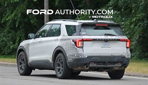 2024 Ford Explorer Timberline Refresh Prototype Spotted