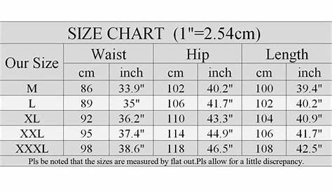 vapor apparel sweatpants size chart