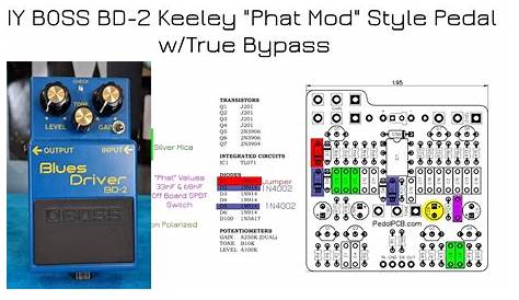 Keeley Bd-2 Mod Schematic