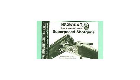 Browning Shotgun Gun Manuals for sale | eBay