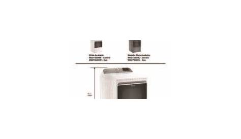 Maytag MED7230HW 27 Inch Electric Dryer with 7.4 cu. ft. Capacity