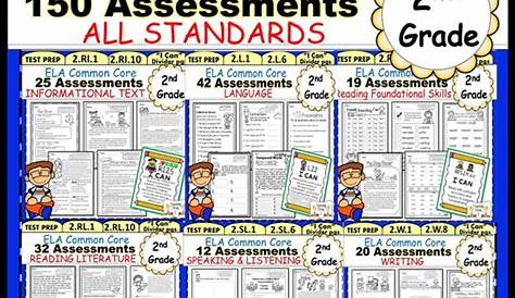 2nd Grade Common Core ELA Assessments - Teaching Times 2