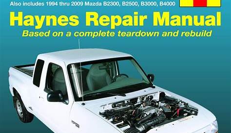 1993 - 2011 Ford Ranger service and repair manual - Zofti