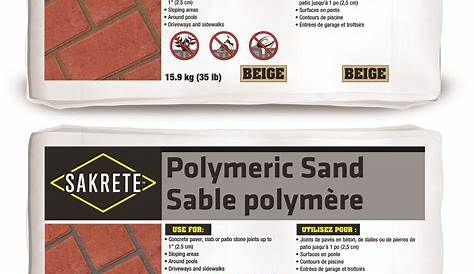 SAKRETE Polymeric Sand > KING Home Improvement Products