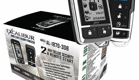 Excalibur AL18703DB Car Alarm with Remote Start for sale online | eBay
