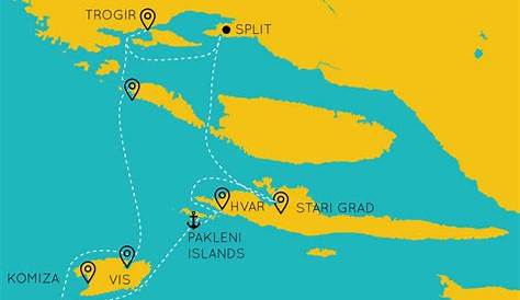 yacht charter croatia itinerary
