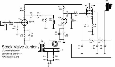 epiphone valve junior schematic