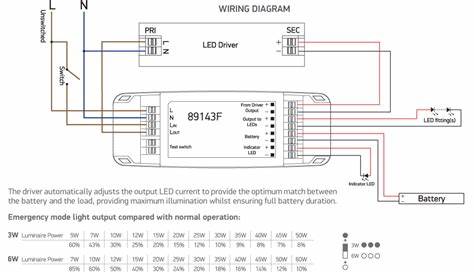 emergency light wiring diagram
