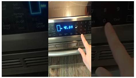 Samsung oven model NE58K9430SS - YouTube