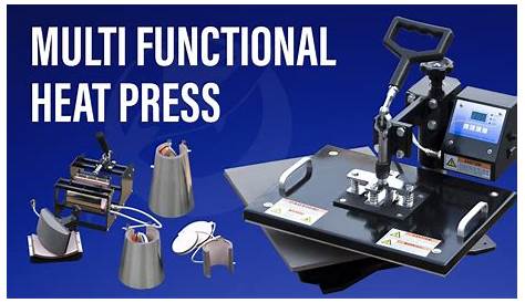 8in1 Multi Functional Heat Press Machine User Guide - Photo USA - YouTube