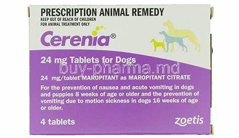 Buy Cerenia For Dogs, Maropitant ( Cerenia ) Online - buy-pharma.md