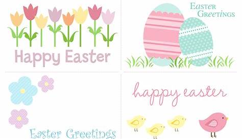 Printable Easter Cards | June Lily | Design, Illustration, and Printables