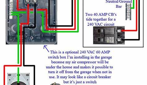 air compressor wiring schematic