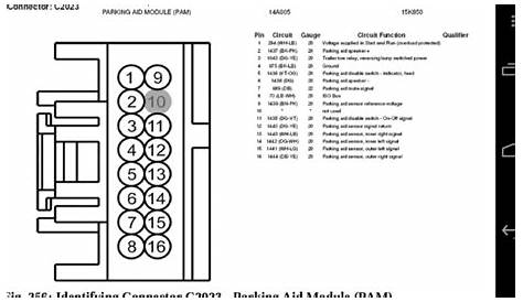 ford seven pin wiring diagram