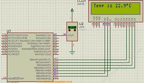 ir thermometer circuit diagram