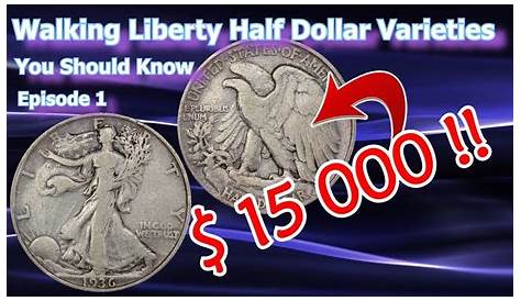 walking liberty silver dollar value chart