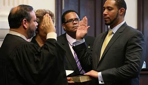 Newly elected official makes history with swearing in