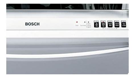 bosch 500 dishwasher manual
