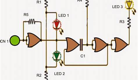 Simple Logic Level Indicator Circuit | Homemade Circuit Projects