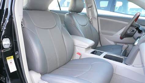 Clazzio Covers : 07-10 Toyota Camry Leather Seat Covers Full Cover Set