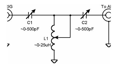 balanced antenna tuner schematic