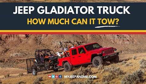 jeep gladiator payload capacity chart