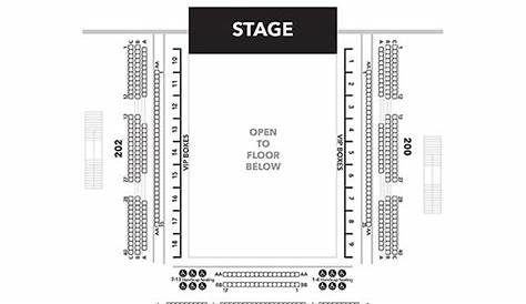 roxy theatre seating chart