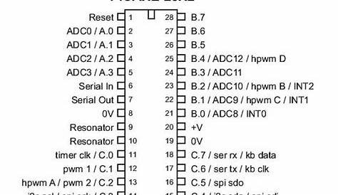 40 pin picaxe reset circuit diagram