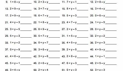 grade 7 algebra worksheet