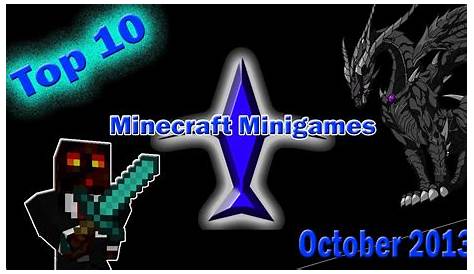 Top 10 Minecraft Server Minigames - YouTube